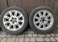 Grajewo ogłoszenia: Sprzedam 4 koła 16 cali, pozostałość po Volvo s80. Dwie opony... - zdjęcie