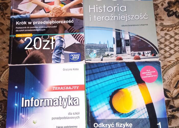 Grajewo ogłoszenia: Sprzedam książki do szkół średnich.ceny na zdjęciu.